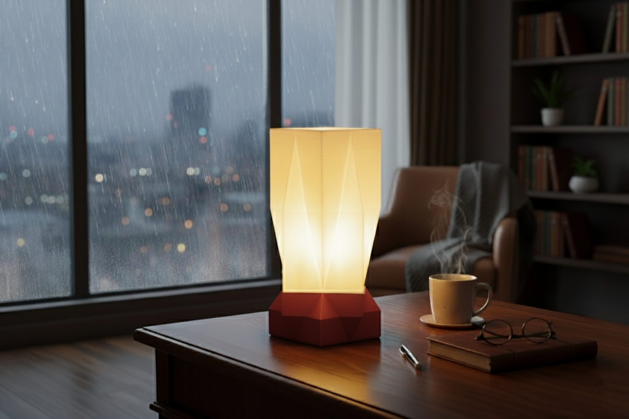 D-01 Abajur: Gece Lambası ve Ev Dekoru