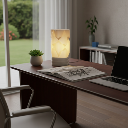 D-02 Abajur: Gece Lambası ve Ev Dekoru.