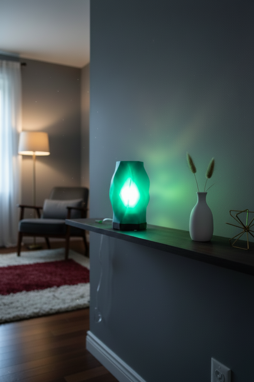 D-03 Abajur: Gece Lambası ve Ev Dekoru.