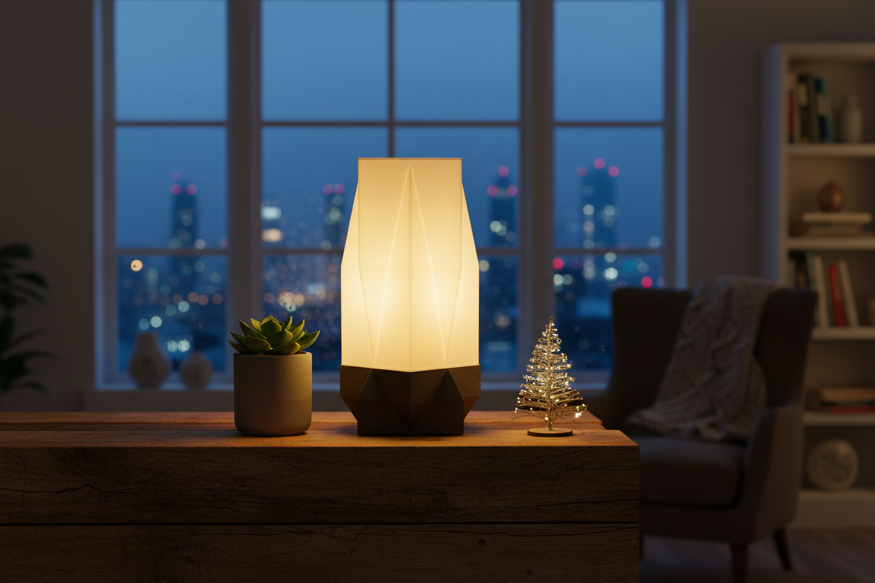 D-01 Abajur: Gece Lambası ve Ev Dekoru